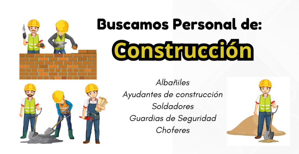 trabajos de construcción
