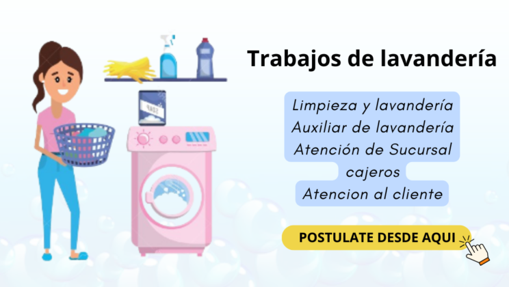 trabajo en lavanderías