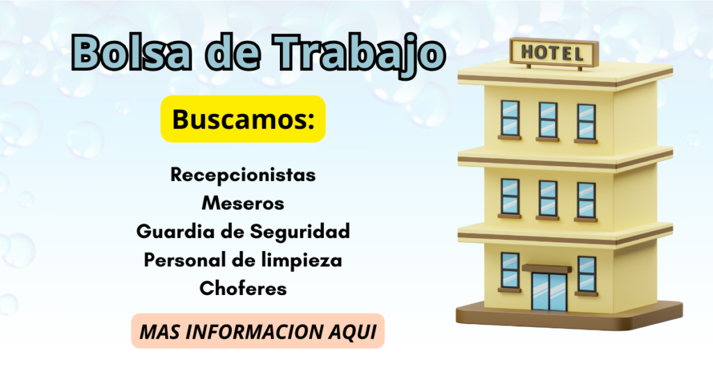 TRABAJO EN HOTELES
