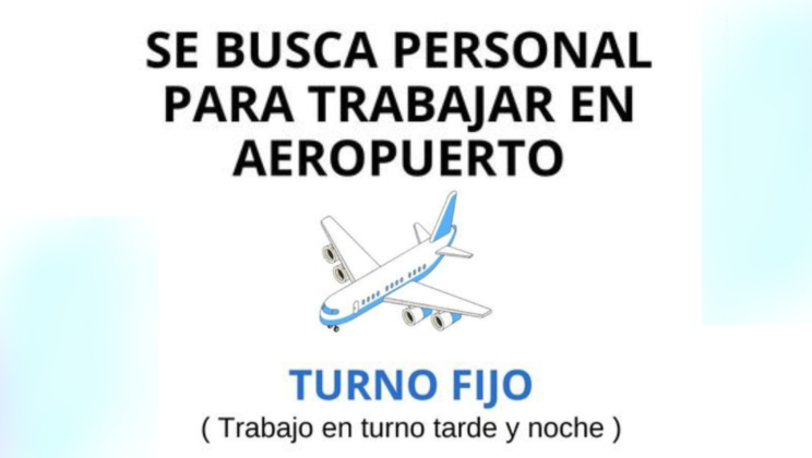 trabajo en aeropuertos
