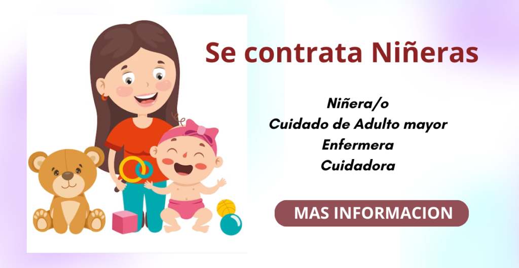 trabajo de niñeras