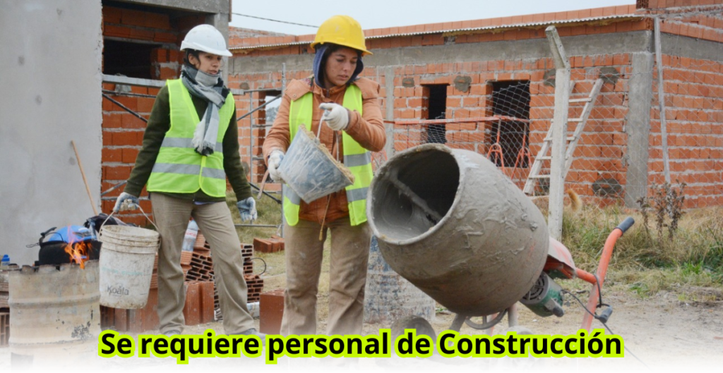 trabajos de construcción y albañiles