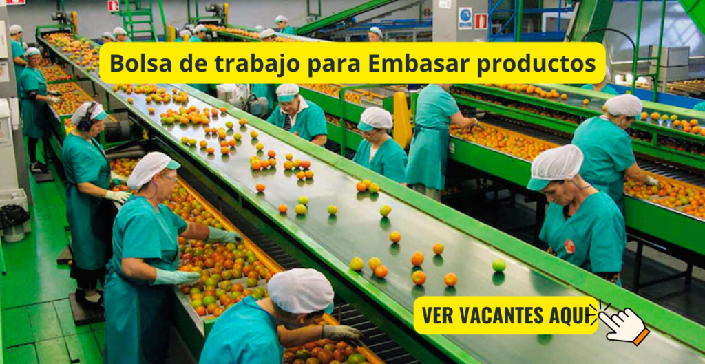 TRABAJOS DE EMPACADORES