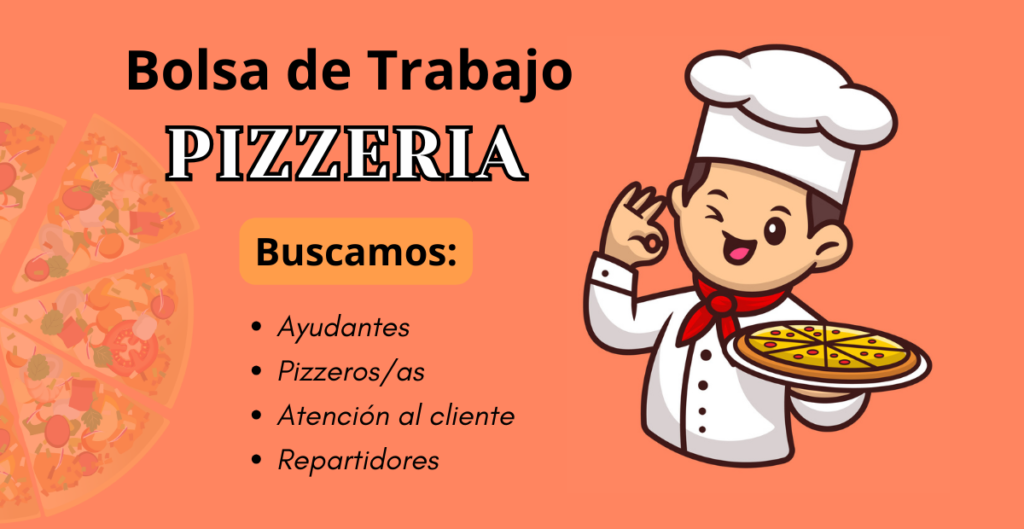 trabajo en pizzerías