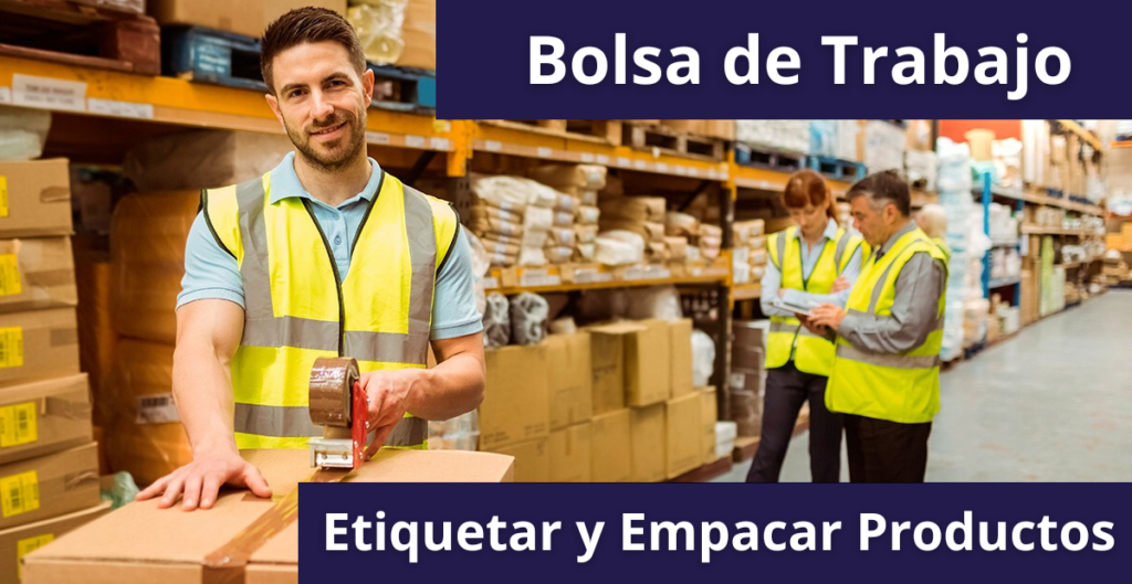 trabajo para empacadores de productos