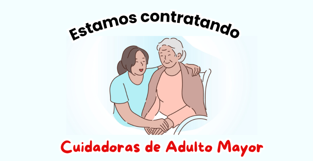 atención y cuidado de adulto mayor